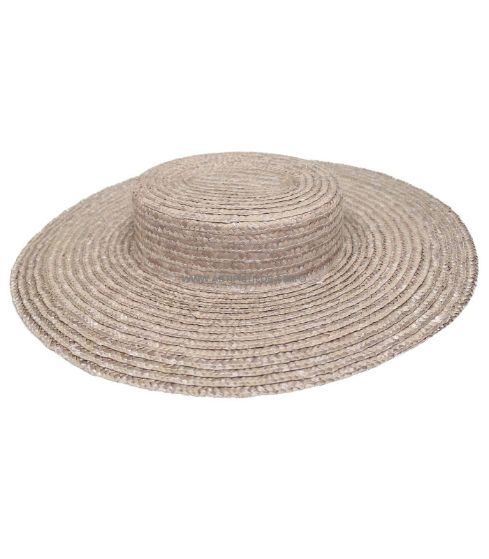 CANOTIER LOW CROWN - WIDE BRIM