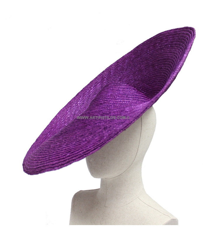 PAMELA DE PAJA NATURAL "SAUCER" 45 cms.