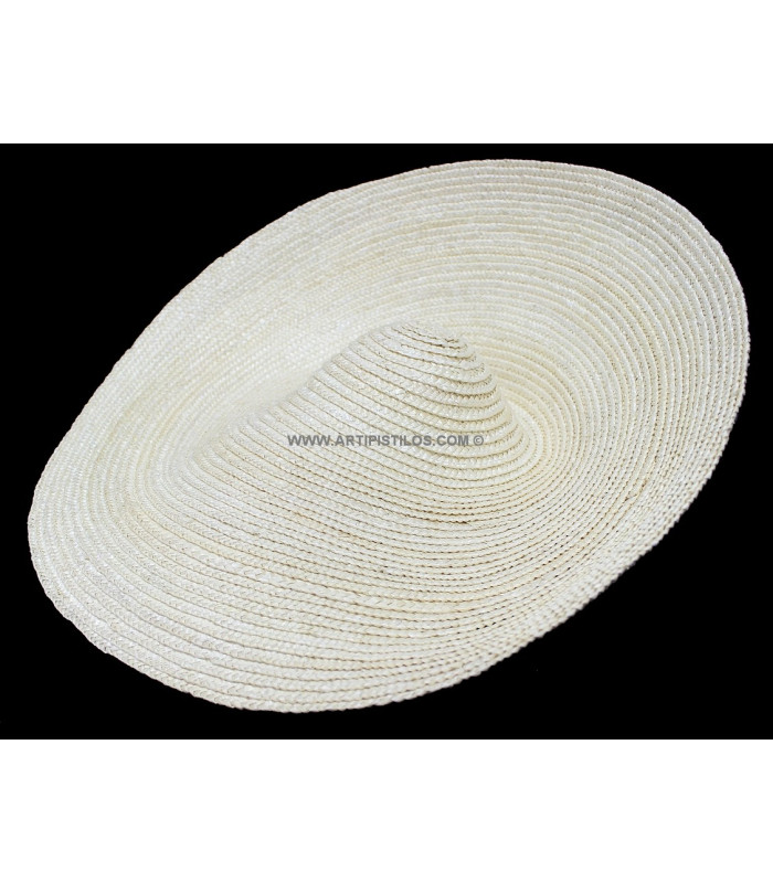 PAMELA DE PAJA NATURAL "SAUCER" 45 cms.