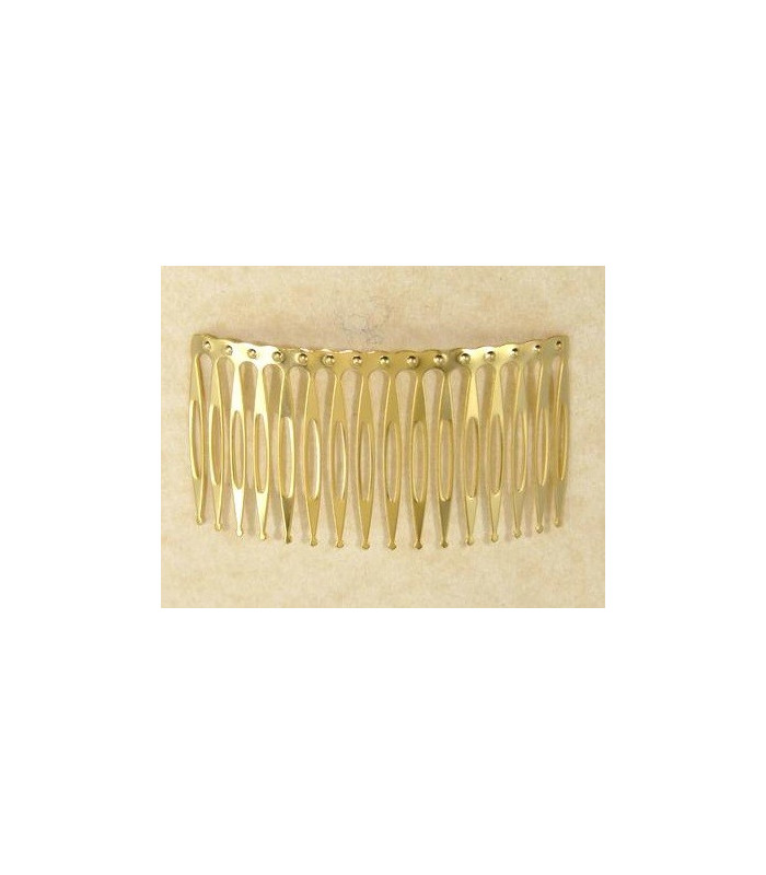 PEINETA METÁLICA 6 X 3 CMS