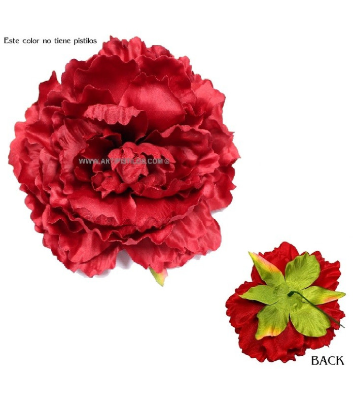PEONY HEAD 18 X 6 CMS.