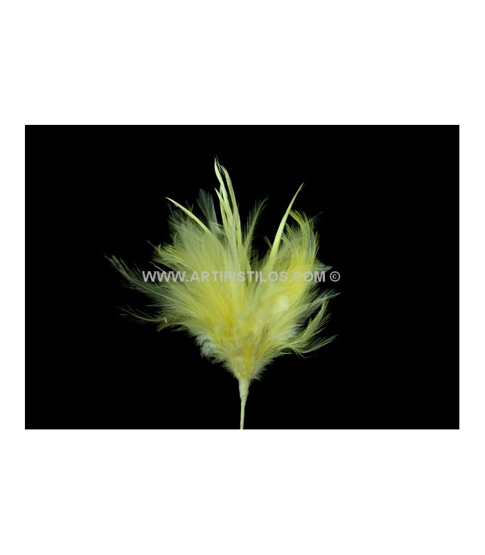 GOOSE/ROOSTER FEATHERS POM