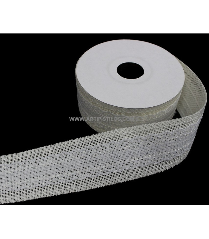 YUTE RIBBON WITH LACE