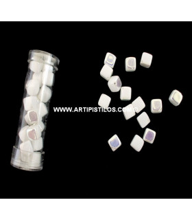 Perlas Cubo 8 Mm. 8 Mm. Perla
