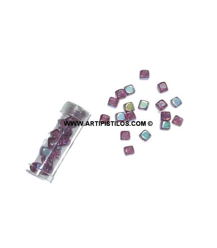 CUBE BEADS 8 MM.