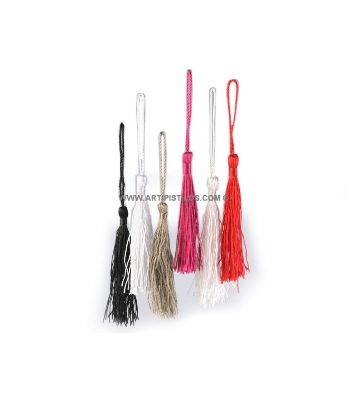 DECORATIVE TASSEL 80 mm Tassels And Accessoires Materials for