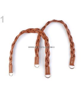 Asas De Bolso Marron Tabaco - anillas
