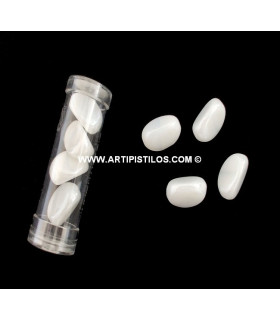 Perlas Piedra 17 Mm. Blanco 17 Mm.