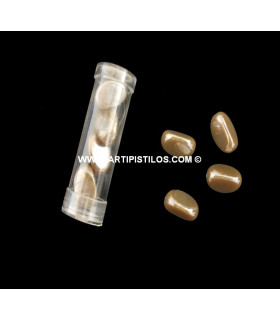 Perlas Piedra 17 Mm. Camel 17 Mm.