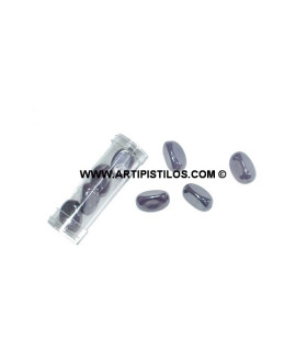 Perlas Piedra 17 Mm. Morado 17 Mm.