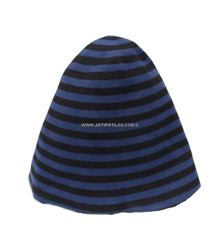 STRIPED FELT CONE - WOOL 100%  90 g