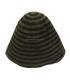 STRIPED FELT CONE - WOOL 100%  90 g