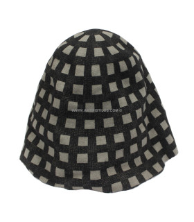 CONO FIELTRO ESTAMPADO PRINCIPE DE GALES 100 % LANA 90 g