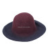FELT BICOLOR CAPELINE 100% WOOL - 120 g