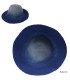 FELT BICOLOR CAPELINE 100% WOOL - 120 g