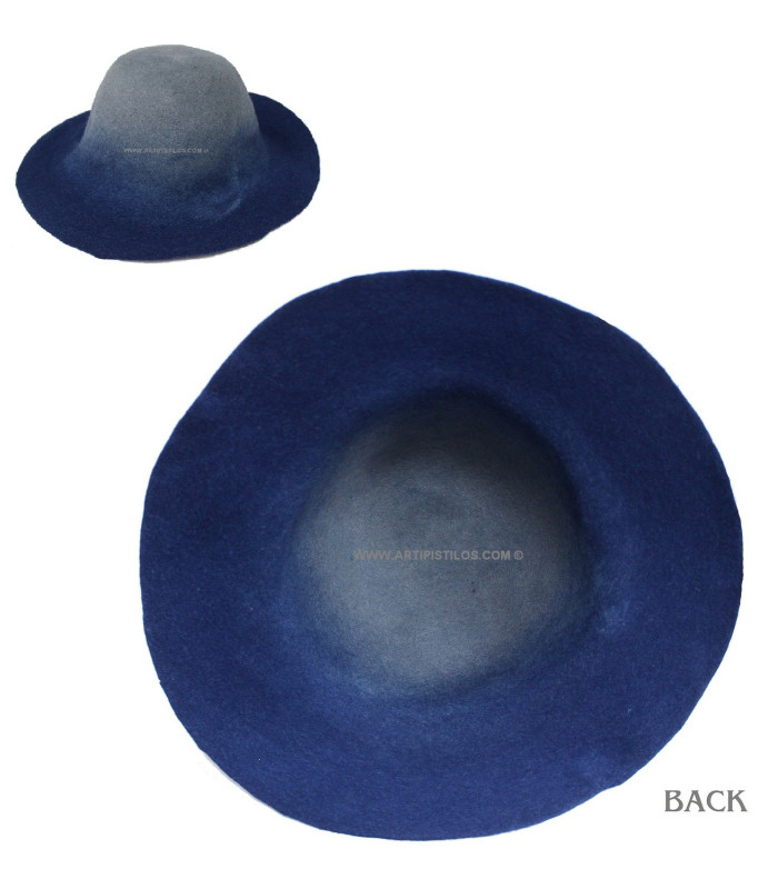 CAPELINA BICOLOR FIELTRO 100 % LANA - 120 g