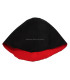 BICOLOR FELT PRINT CONE 100 % WOOL