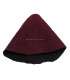 BICOLOR FELT PRINT CONE 100 % WOOL