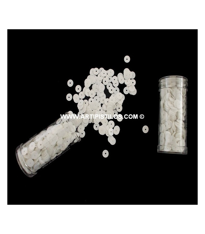 SEQUINS FLAT 6 MM.