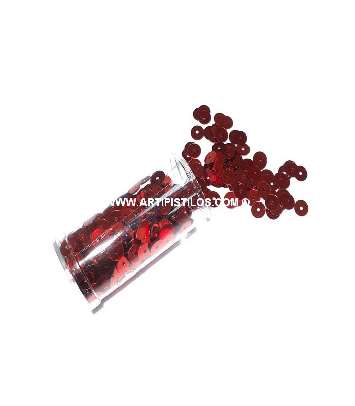 SEQUINS FLAT 6 MM.