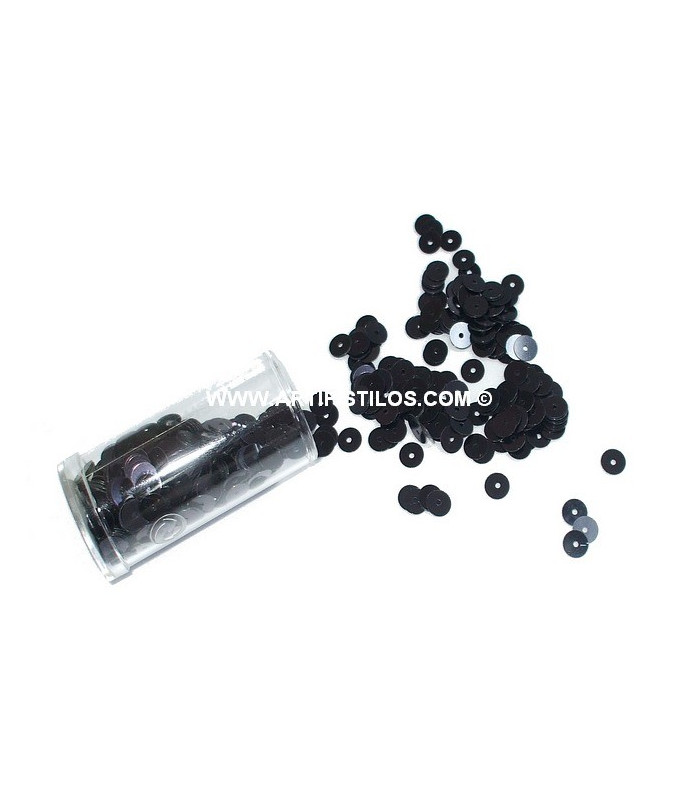 SEQUINS FLAT 6 MM.