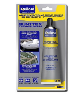 Adhesivo De Contacto Bunitex Transparente 50 Ml Transparente 50 Ml - tejidos para