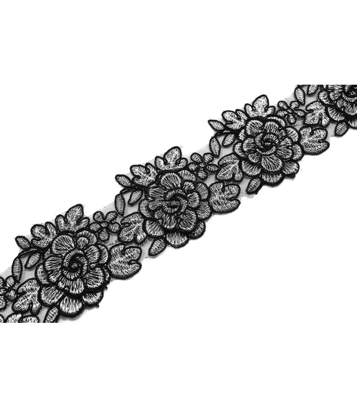 APPLICATION RIBBON FLOWER 7 cm
