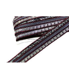 GALON WITH SEQUINS 3,5 cm