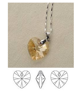 CRISTAL SWAROVSKI HEART