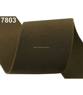 Cinta Elastica Para Cinturones 5 Cms. Kaki 1 Mt. X 5 Cms. - gama de colores