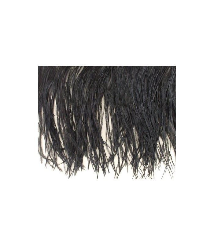 OSTRICH FEATHERS FRINGE - 2 PLY. FIRST QUALITY - 10 CMS.