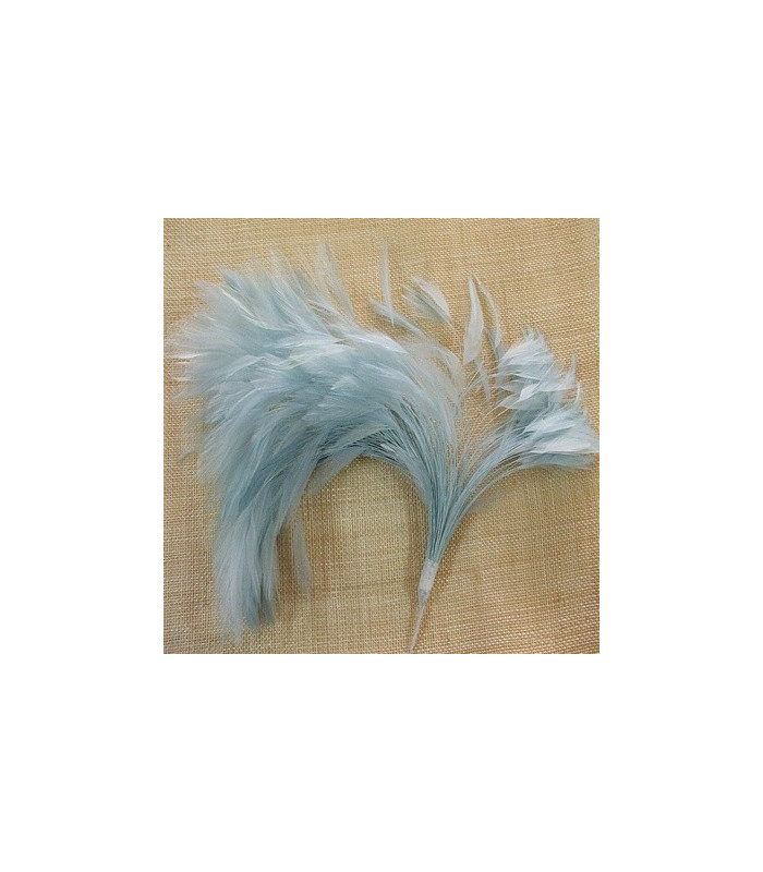 MONTAJE DE PLUMAS DE GALLO