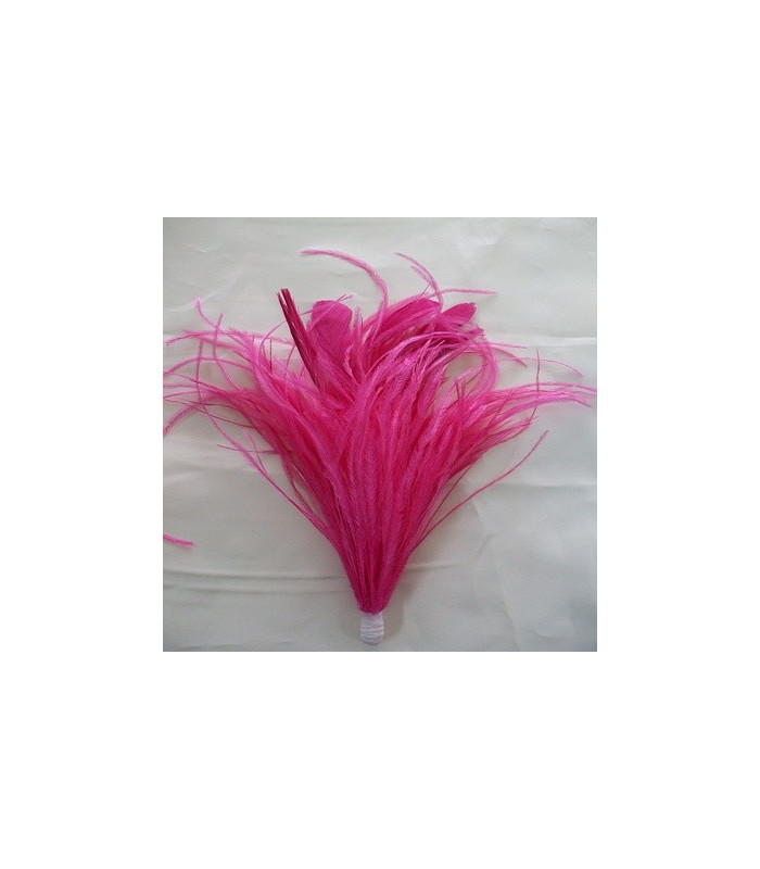 OSTRICH/ROOSTER FEATHERS POM