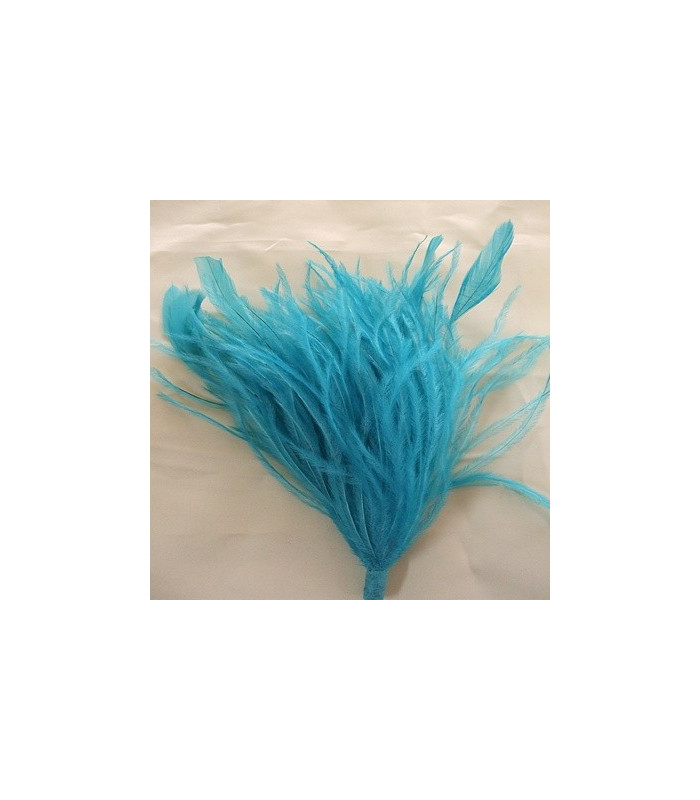 OSTRICH/ROOSTER FEATHERS POM