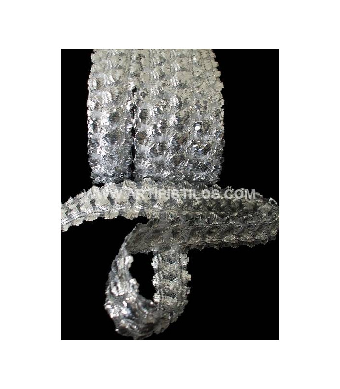 HORSEHAIR - METALLIC BRAID 27 MM