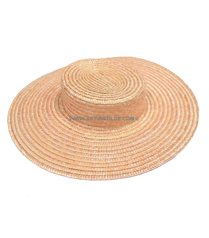 CANOTIER LOW CROWN - WIDE BRIM