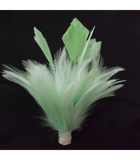Montaje Plumas Ganso/antena Gallo Springbud 13 X 15 Cms. - manualidades