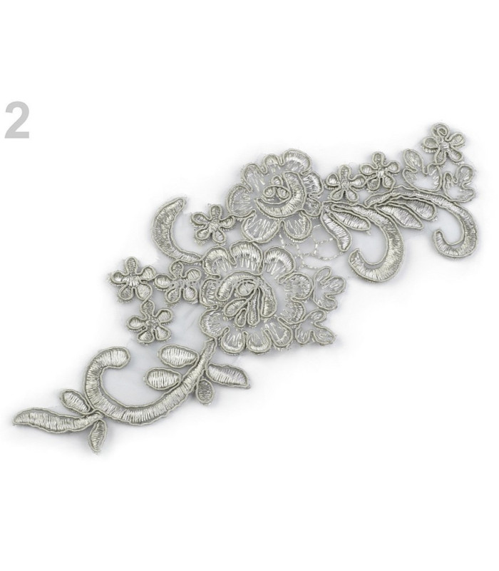 APPLICATION FLORAL LACE