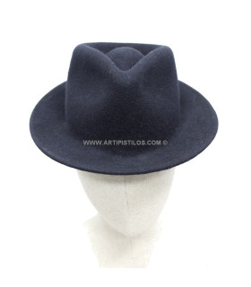 Chapéu de feltro fedora tamanho 57