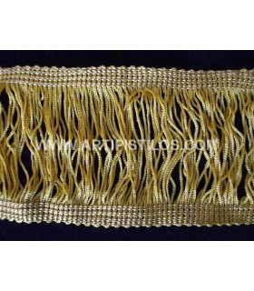 Fleco Torzalina 15 Cms. Dorado 15 Cms. De Ancho X 1 Metro De Largo - colores para