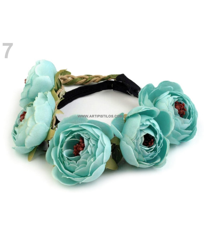 FLORAL ELASTIC HEADBAND