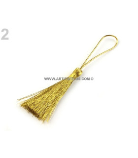 Borla Decorativa 50 Mm Oro - bolsos
