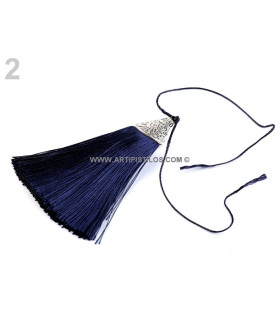 Borla Decorativa 80 Mm. Navy - sombreros