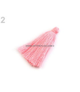 Borla Decorativa 30 Mm Rosa - sombreros