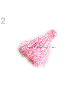Borla Decorativa 20 Mm Rosa - sombreros