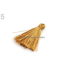 Borla Decorativa 20 Mm Oro - sombreros