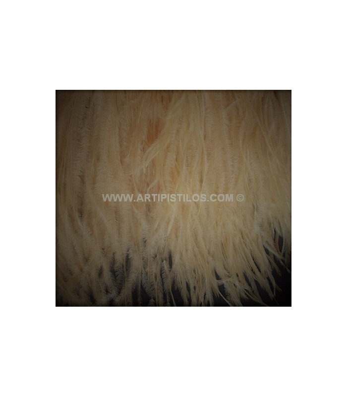 FRINGE OSTRICH FEATHERS 10 CMS.