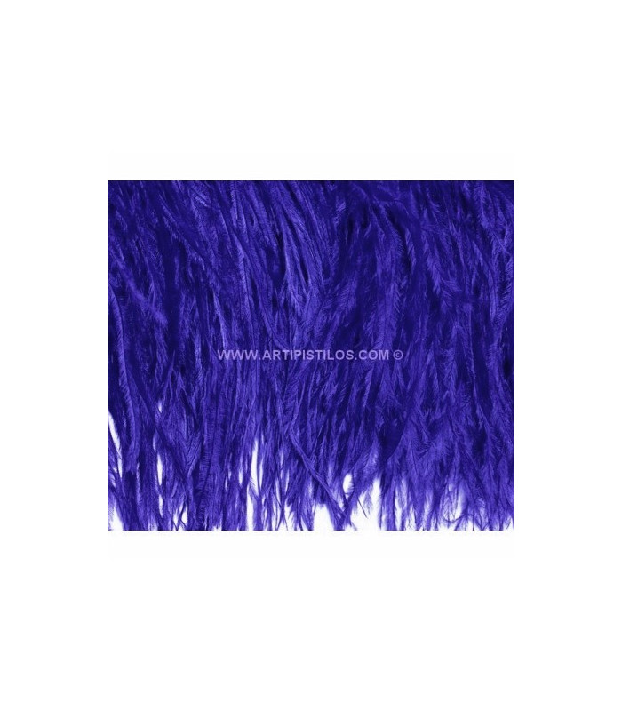 OSTRICH FEATHERS FRINGE - 2 PLY. FIRST QUALITY - 10 CMS.