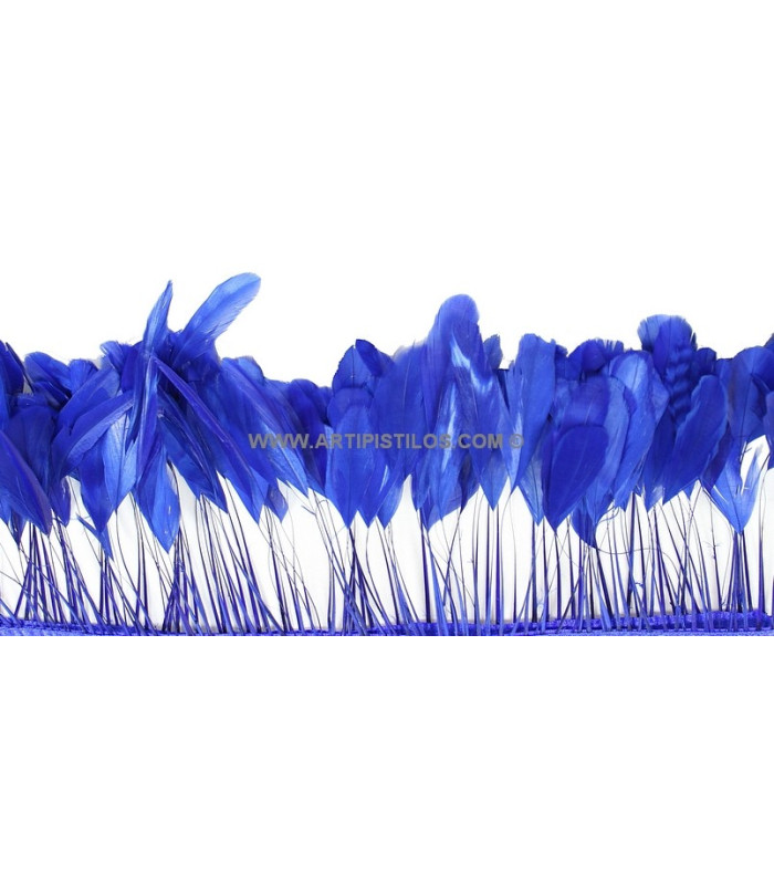 STRIPPED ROOSTER FEATHERS FIRST QUALITY  - 10 CMS.