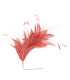 MONTAJE DE PLUMAS GALLO/AVESTRUZ QUEMADO/OCA RECORTADA